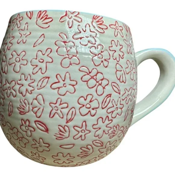 World Market Hand Painted Ceramic Mug - Picture 5 of 6